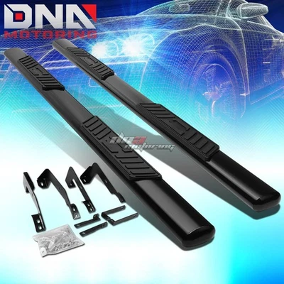 For 2002-2009 Dodge Ram 1500 Crew Cab 5" Side Step Nerf Bar Running Board Black - Image 1 of 4
