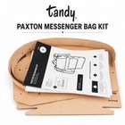 Tandy Leather Paxton Messenger Kit 44448-00 Natural Leather DIY Bag Project