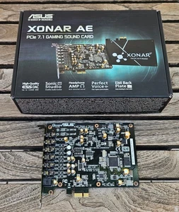 Asus Xonar AE 7.1 Soundkarte 192kHz/24-Bit 150Ohm - Afbeelding 1 van 5