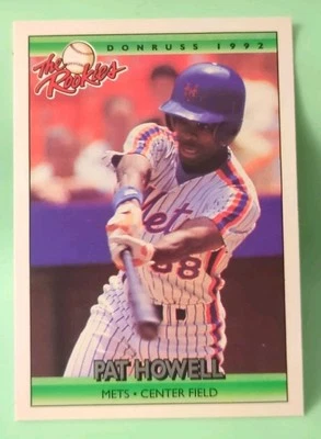 1992 Donruss The Rookies - Pat Howell #55 - New York Mets - Rookie - Image 1 of 2