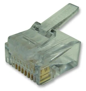 SENTINEL - Connecteurs RJ45 Cat6, Corps Court, Pack de 5 - Photo 1/1