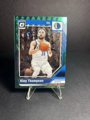2024-25 Donruss Optic Klay Thompson Green FOTL #6/14 Mavericks - Imagem 1 de 4