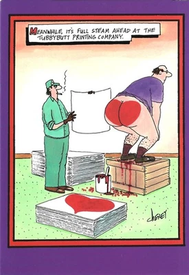 Valentine's Day Greeting Card Merry Happy Funny Rude Humour Humorous Joke Silly - Image 1 of 4