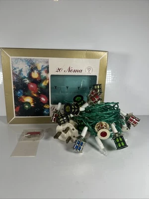 Vintage NOMA Christmas Tree Lights Lanterns - All lights Working Very Good OLD - Image 1 of 4