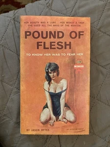 Sleaze gga Vintage Pb, Pound Of Flesh by Hytes, Midwood 126, 1961, VG+ - Bild 1 von 6