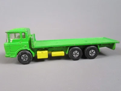 D740 Vintage 1971 Matchbox K-13 UK Camion DAF PTruck Building Vert SuperKings - Photo 1/4