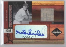 2005 Leaf Limited Lumberjacks Jerseys Auto /50 Duke Snider #LJ-10 Auto HOF