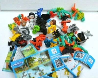 LOT JOUET FIGURINE FIGURE KINDER ANIMAL DINOSAURE MECANIQUE PVC - Photo 1/4