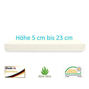 Multivital Ortopedico Materasso a Schiuma Fredda - Altezza 5 Fino 23 CM Aloe