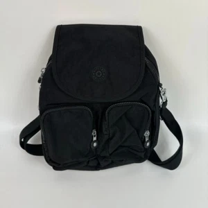 Neu mit Etikett Kipling Firefly Up leichter Rucksack Backpack schwarz noir - Bild 1 von 8