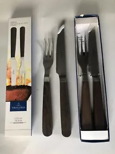 2 Stück Pizza - und Steak Set Texas Villeroy und Boch (2 Personen) - Picture 1 of 2
