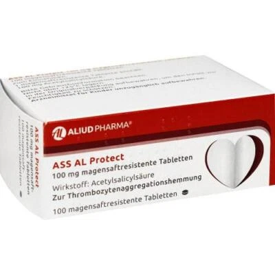 ALIUD PHARMA GMBH 3x ASS AL Protect 100mg magensaftresistente Tabletten 100 St Spar-Set PZN 149989