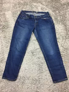 Jeans Old Navy Boyfriend donna taglia 6 blu reg denim lavaggio scuro - Foto 1 di 13