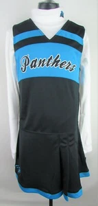 Carolina Panthers NFL Girl's 2 Piece Long Sleeve Cheer-leading Uniform MSRP: 40 - Picture 1 of 11