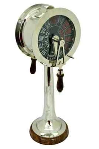 Nautical Chrome 14"Inch Ship Working Telegraph Desk Decor,Home Decorative Gift - Picture 1 of 4
