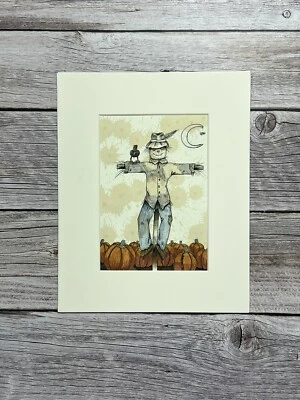 Original Ink Painting Signed By Artist - Изображение 1 из 4