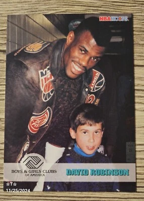 1993-94 David Robinson #291 NBA Hoops San Antonio Spurs Trading Card - Image 1 of 4