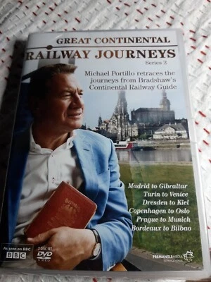 GREAT CONTINENTAL RAILWAY JOURNEYS. Series 2.Dvd.Brand New,Sealed.Reg 0 - Image 1 of 2
