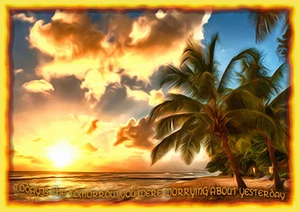 COOLE KUNST - HEUTE IST MORGEN ... LIMITED EDITION (50) - Bild 1 von 1
