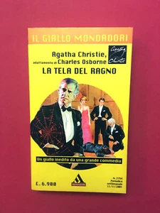La tela del ragno-Agatha Christie-libro Mondadori-adattamento di Charles Osborne - Foto 1 di 3