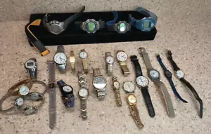 TIMEX WATCH LOT AS IS CONDITION GATHERED BY MY PAP - Picture 1 of 16