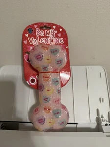 NWT Be My Valentine Squeaky Dog Bone - Picture 1 of 2