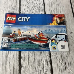 Lego City 60213 libro de instrucciones manual solamente - Imagen 1 de 2