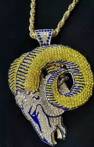 NEW LOS ANGELES TEAM LOGO PENDANT NECKLACE CHAMPION - Picture 1 of 5