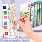 Drawing Coloring Book Self-contained Paint Cultivate Interests Kids Watercolor