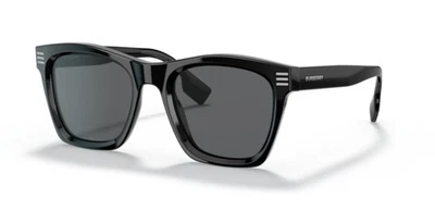 Gafas de sol para hombre Burberry Cooper BE4348 300187 52 mm negras grises oscuras Foto 1 de 4