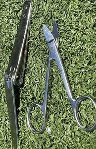 Stainless Steel Nail Clippers & Cuticle Scissors Set Grooming Manicure Pedicure - Picture 1 of 2