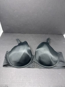 Sujetador Cacique Suave Ligeramente Forrado Cobertura Completa 44DDD Negro Con Aros - Imagen 1 de 6