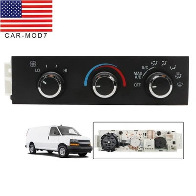 Módulo de control de clima HVAC 599-217 para Chevrolet Express GMC Savana 2500 3500 Foto 1 de 4