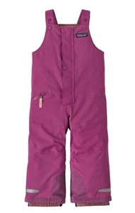 Patagonia Snow Pile Bibs 3T Pink Toddler Ski Sled Snow Winter - Picture 1 of 14