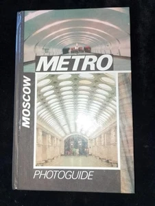 Moskauer Metro Fotoguide 1989 U-Bahn Transportgeschichte illustriert - Bild 1 von 15