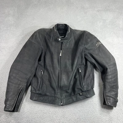BMW Motorrad Atlantis 2 Motorcycle Cow Hide Leather Jacket Size 50 L - Image 1 of 4