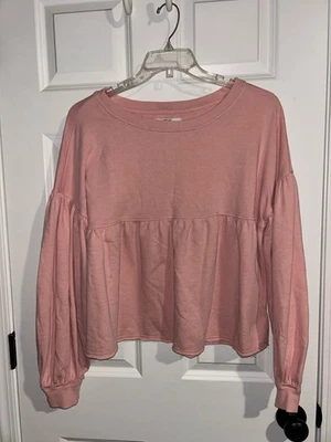 True Craft Rosa Manga Larga Sudadera Mujer Rosa Talla Grande Foto 1 de 4