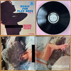 RICHARD GROOVE HOLMES Music For Play Boys Vol.5 JAPAN LP SEXY CHEESECAKE - Foto 1 di 7