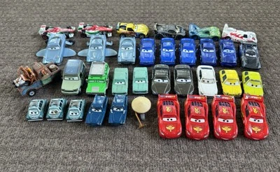 (35) Mattel Disney Pixar Diecast Cars Lot Cars 2 Rod TJ Professor Z Finn - Image 1 of 4