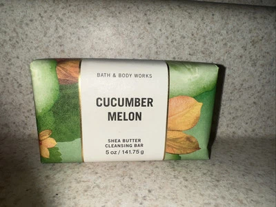 Bath & Body Works Cucumber Melon Shea Butter Cleansing Bar 5 oz - Image 1 of 2