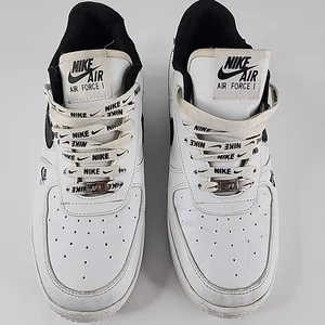2018 Nike Air Force 1 '07 LV8 'Overbranding Athletic Sneaker AJ7747-100 Size 6 - Picture 1 of 13