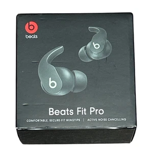 Beats Fit Pro True Wireless Earbuds Sage Gray – Noise Cancelling – New Sealed - Picture 1 of 2