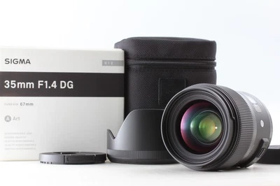 【Como nuevo en caja】 Lente Sigma 35mm f/1.4 DG HSM AF para Nikon de Japón... - Imagen 1 de 4