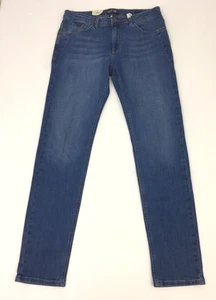 U.S Polo Assn Men's Jeans Size 31 Mid Blue Slim Leg Washed Stretch New F1 - Picture 1 of 12