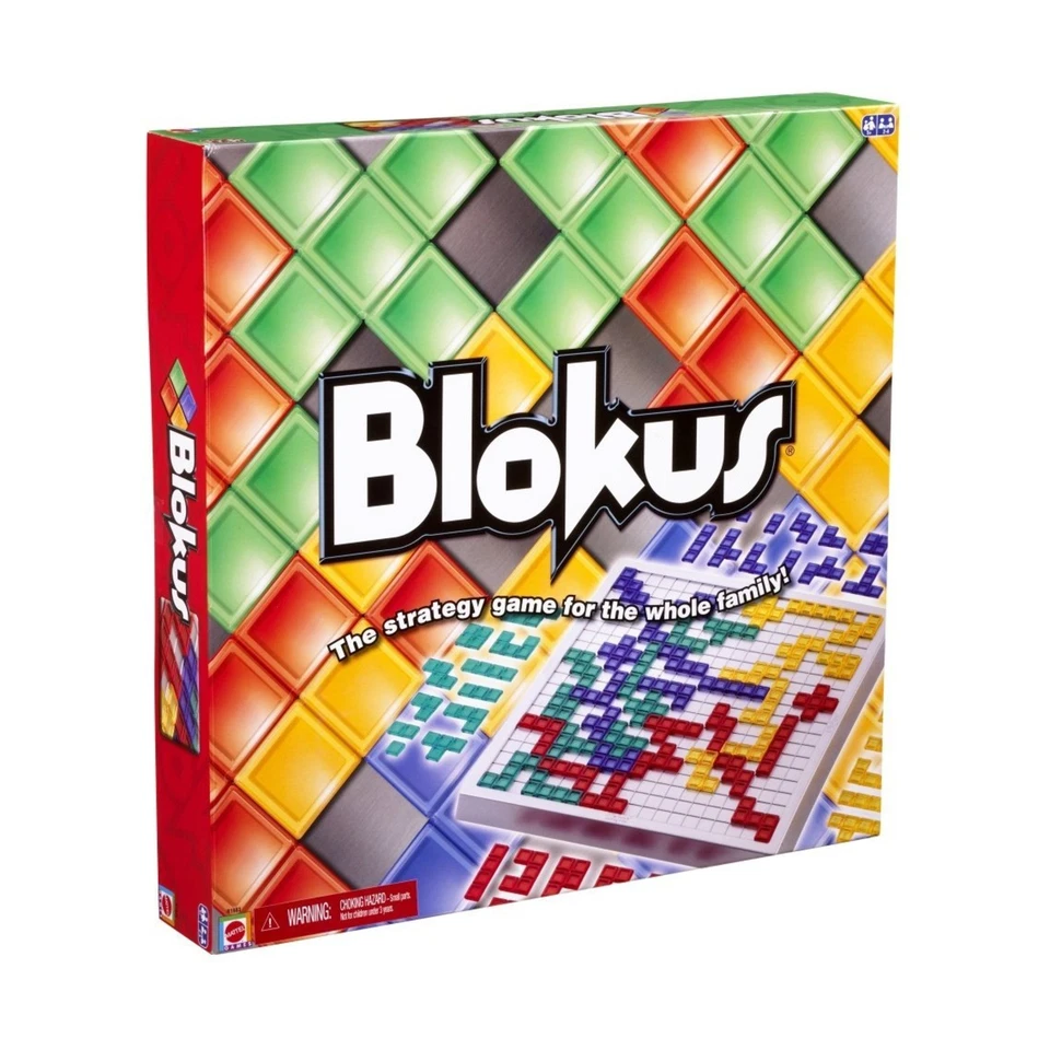 Mattel Boardgame Blokus (2004 Ed) Box Fair/EX - Image 1 of 1