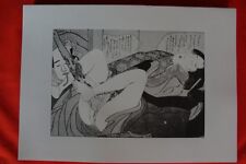 Estampe Japonaise XXè - Erotique - YEÏSHO - Pl.49 - Repro de 1961