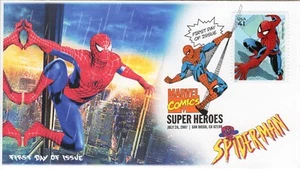 AO-4159a-1, 2007, Marvel Comics Super Heroes, FDC, Add-on Cachet, DCP, Spider-ma - Picture 1 of 1