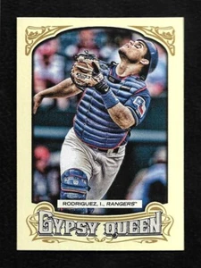2014 Topps Gypsy Queen Short Print SP #330 Ivan Rodriguez Texas Rangers - Picture 1 of 3
