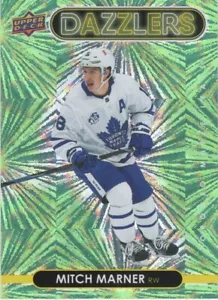 21-22 2021-22 Oberdeck 1 Mitch Marner GRÜN Blenden #DZ-41 Blätter - Bild 1 von 1
