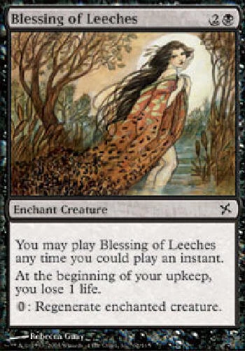 BLESSING OF LEECHES Betrayers of Kamigawa MTG Magic the Gathering Cards DJMagic - Image 1 of 1